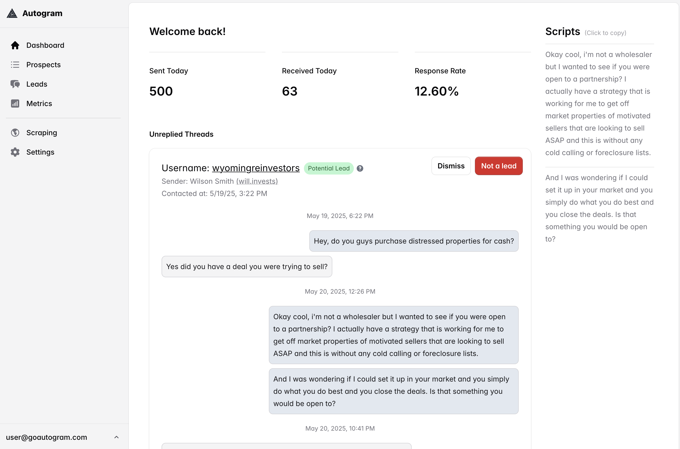 App screenshot